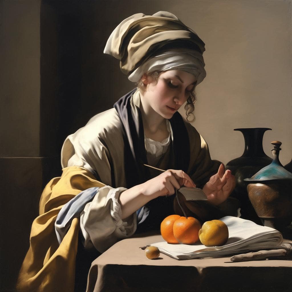 Παραδοσιακή καλλιτεχνική δημιουργία στη σύγχρονη εποχή, ζωγραφική και χειροτεχνία.