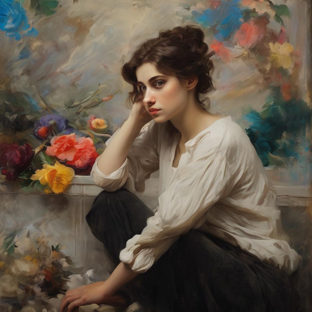 Το ύφος και η τεχνική του Josef Franz DANHAUSER